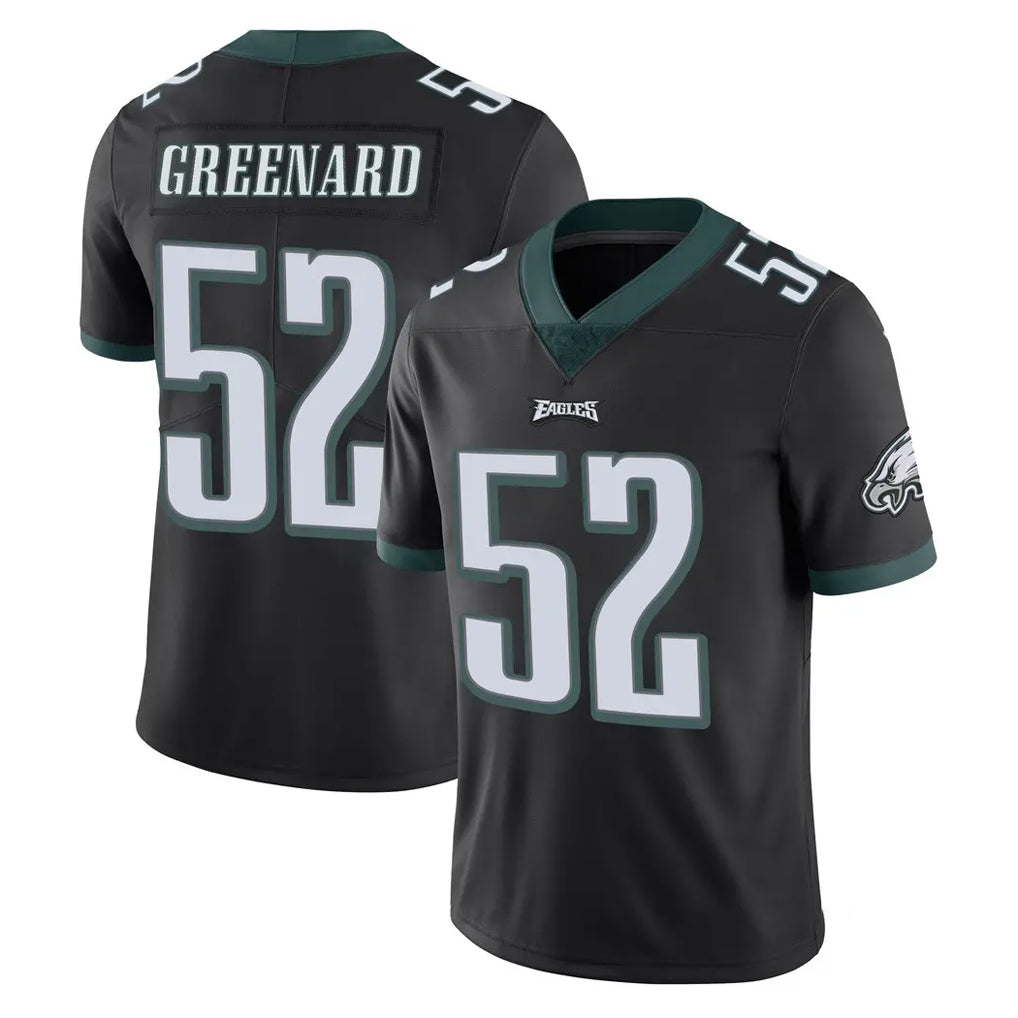 Parkc P.Eagles #52 Jonathan Greenard Player Black Limited Vapor Untouchable Home Game Stitched Jerseys
