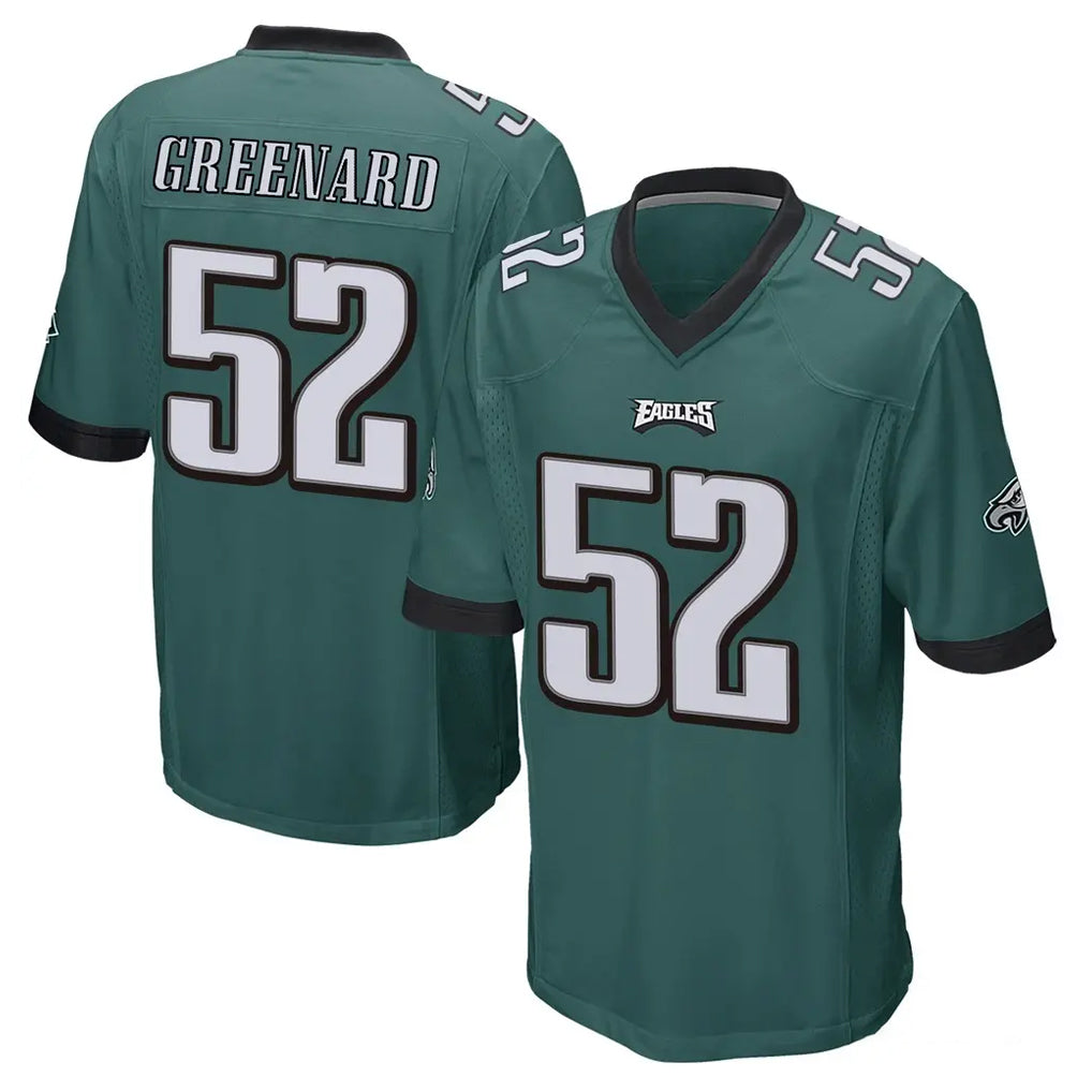 Parkc P.Eagles #52 Jonathan Greenard Player Team Color Green Home Game Stitched Jerseys
