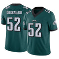 Parkc P.Eagles #52 Jonathan Greenard Player Team Color Green Limited Vapor F.U.S.E. Home Game Stitched Jerseys