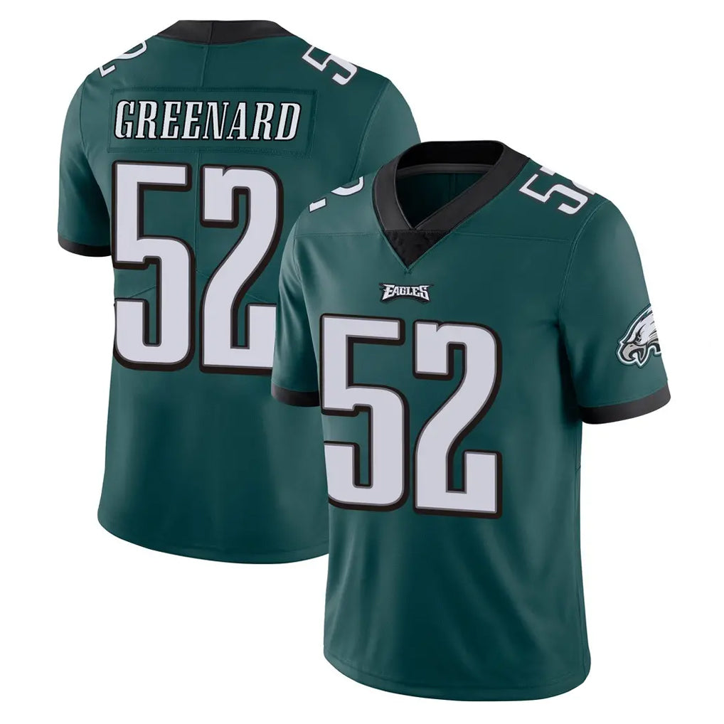 Parkc P.Eagles #52 Jonathan Greenard Player Team Color Green Vapor Untouchable Home Game Stitched Jerseys