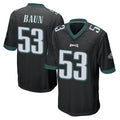 Parkc P.Eagles #53 Zack Baun Player Black Home Game Stitched Jerseys