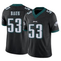 Parkc P.Eagles #53 Zack Baun Player Black Limited Vapor F.U.S.E. Home Game Stitched Jerseys