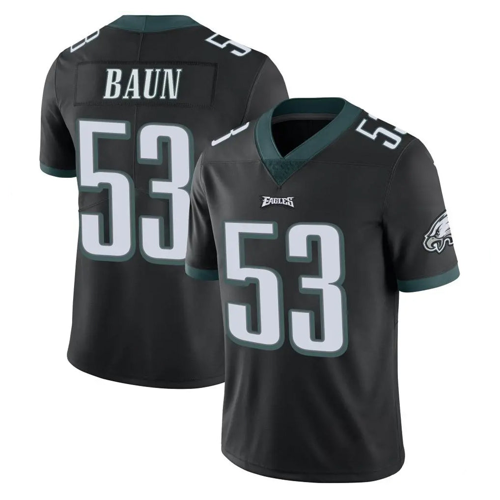 Parkc P.Eagles #53 Zack Baun Player Black Limited Vapor Untouchable Home Game Stitched Jerseys