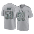 Parkc P.Eagles #53 Zack Baun Player Gray Atmosphere Fashion Home Game Stitched Jerseys