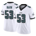 Parkc P.Eagles #53 Zack Baun Player White Limited Vapor F.U.S.E. Home Game Stitched Jerseys