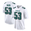 Parkc P.Eagles #53 Zack Baun Player White Tundra Fashion Home Game Stitched Jerseys