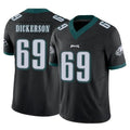 Parkc P.Eagles #69 Landon Dickerson Player Black Limited Vapor F.U.S.E. Home Game Stitched Jerseys