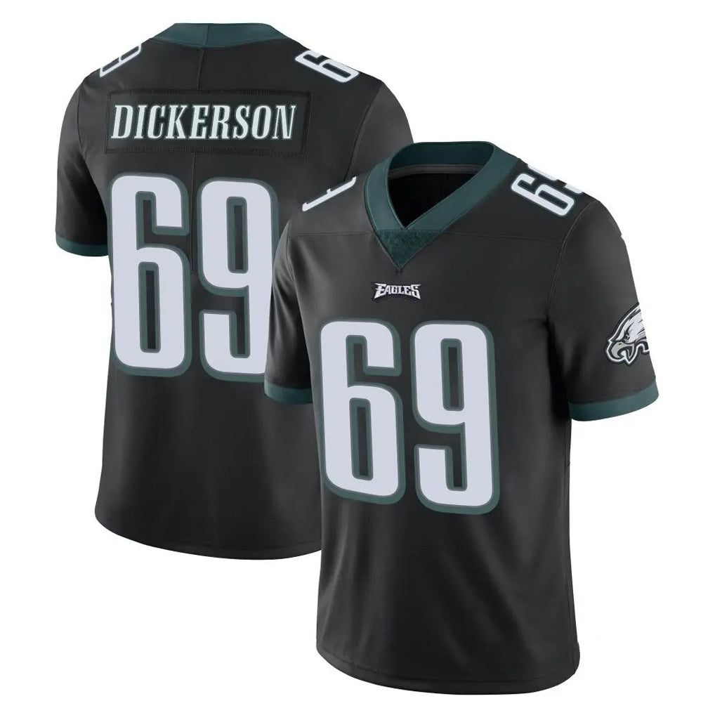 Parkc P.Eagles #69 Landon Dickerson Player Black Limited Vapor Untouchable Home Game Stitched Jerseys