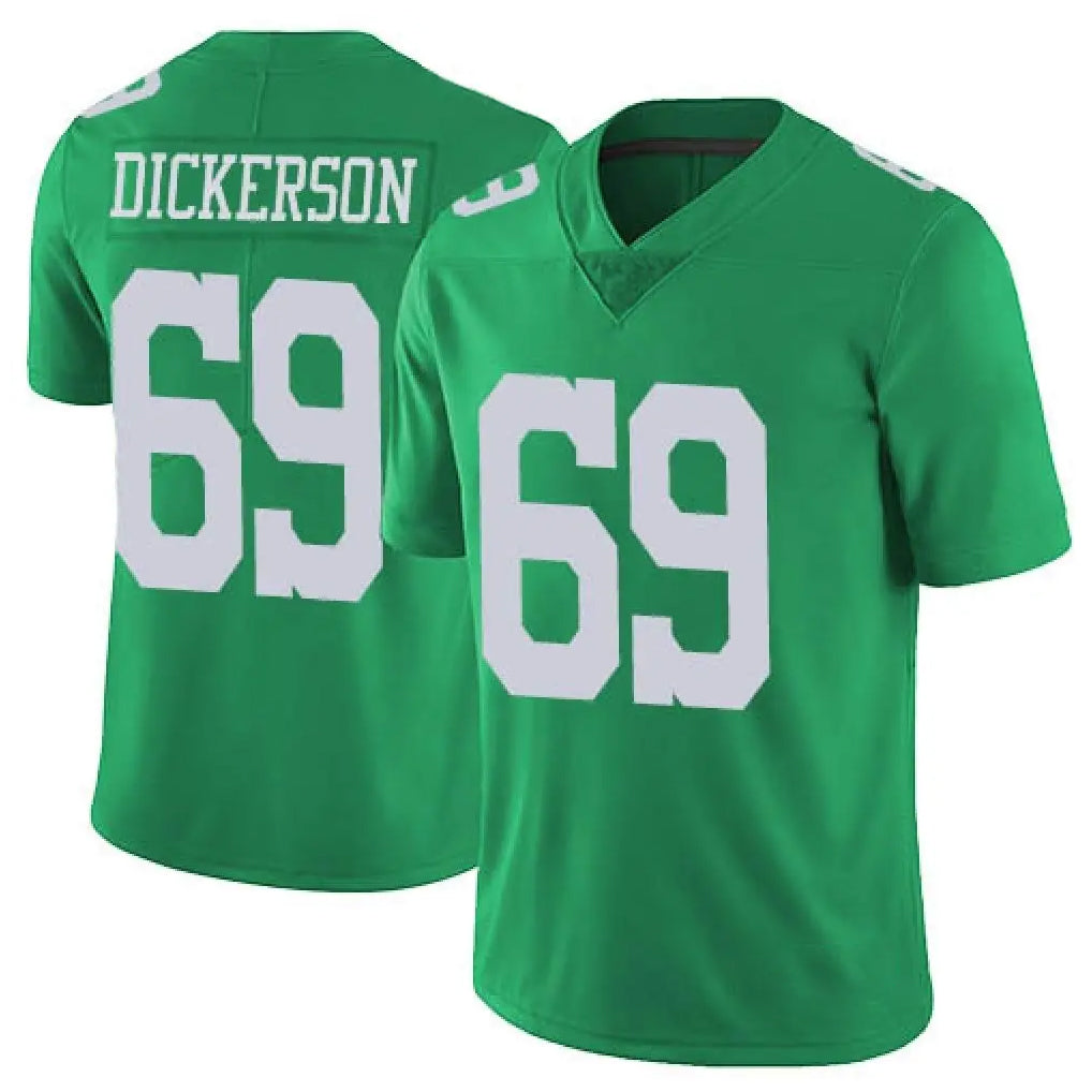 Parkc P.Eagles #69 Landon Dickerson Player Green Limited Vapor Untouchable Home Game Stitched Jerseys