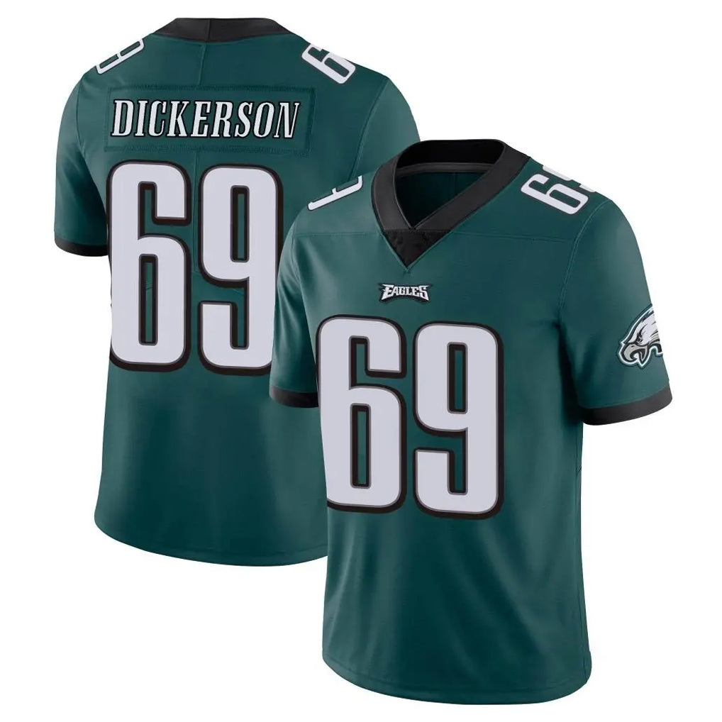 Parkc P.Eagles #69 Landon Dickerson Player Team Color Green Vapor Untouchable Home Game Stitched Jerseys