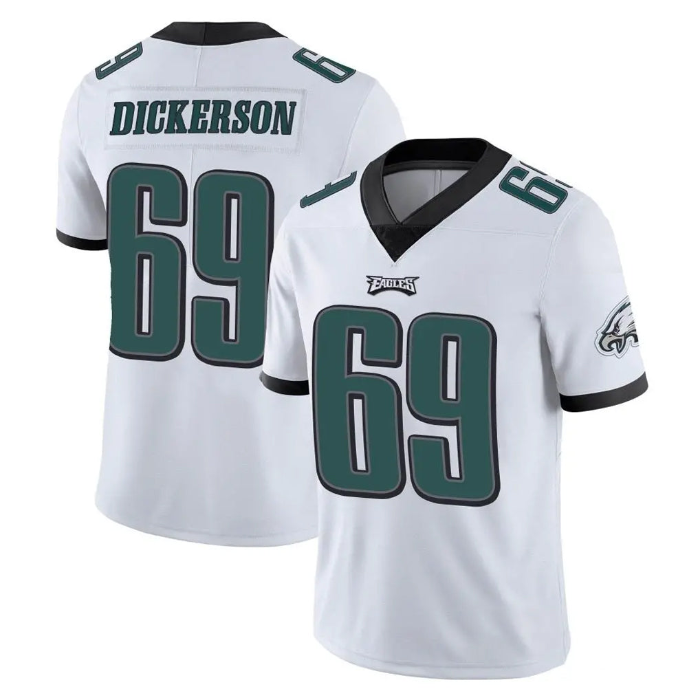 Parkc P.Eagles #69 Landon Dickerson Player White Limited Vapor Untouchable Home Game Stitched Jerseys