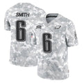 Parkc P.Eagles #6 DeVonta Smith Player Arctic Camo Salute to Service Limited Game Stitched Jerseys