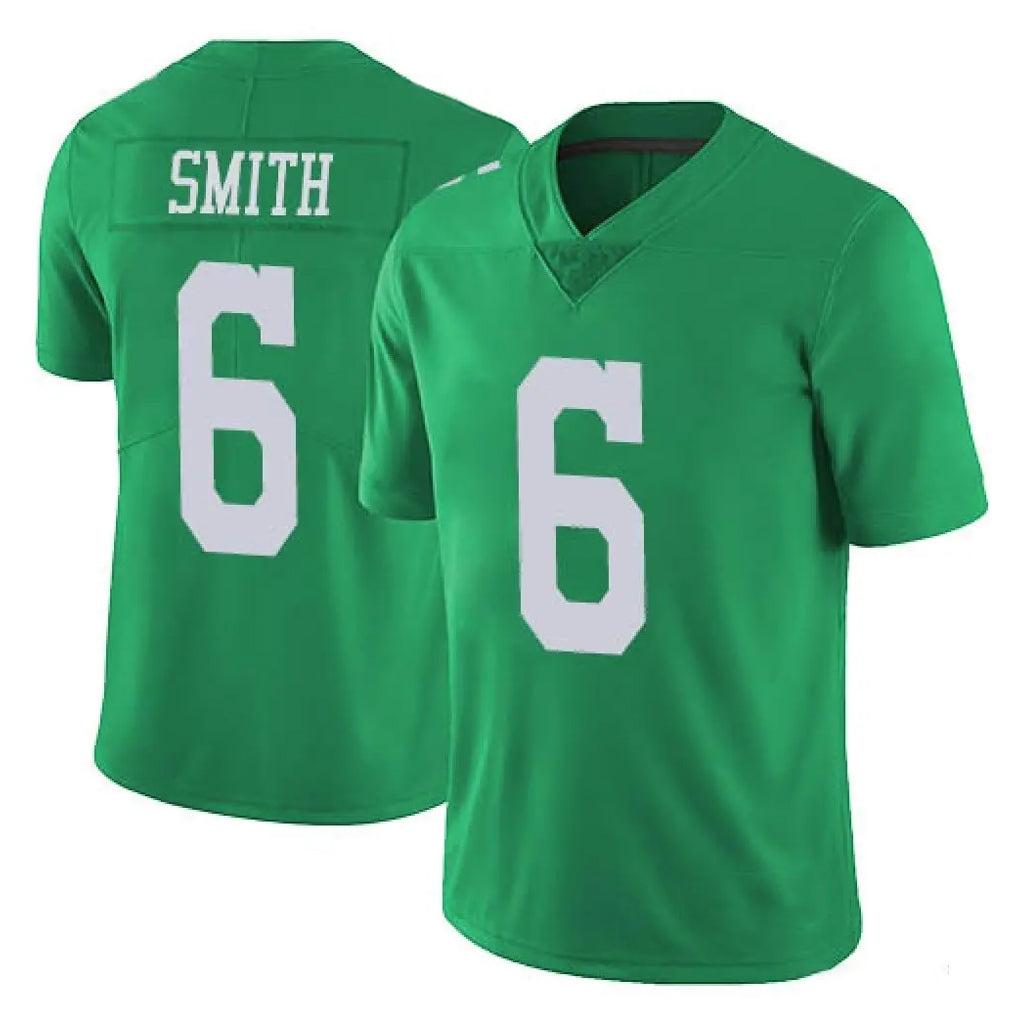 Parkc P.Eagles #6 DeVonta Smith Player Green Limited Vapor Untouchable Home Game Stitched Jerseys