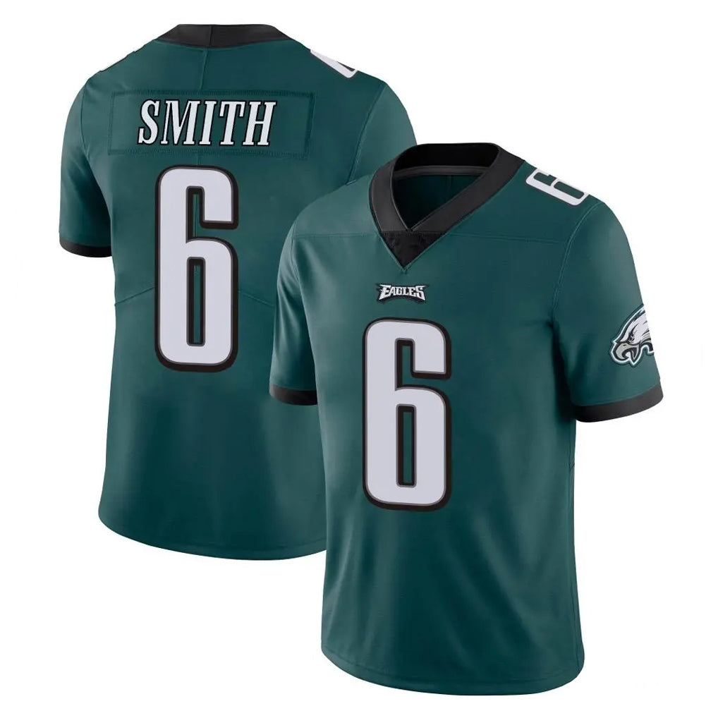 Parkc P.Eagles #6 DeVonta Smith Player Team Color Green Vapor Untouchable Home Game Stitched Jerseys