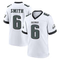 Parkc P.Eagles #6 DeVonta Smith Player White Game Home Stitched Jerseys