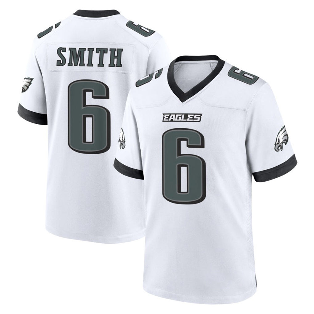 Parkc P.Eagles #6 DeVonta Smith Player White Game Home Stitched Jerseys
