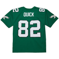 Parkc P.Eagles #82 Mike Quick Mitchell & Ness Kelly Green Legacy Replica Jersey