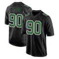 Parkc P.Eagles #90 Jordan Davis Player Carbon Green Fashion Home Game Stitched Jerseys