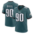 Parkc P.Eagles #90 Jordan Davis Player Green Home Game Stitched Jerseys