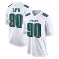Parkc P.Eagles #90 Jordan Davis Player White Tundra Fashion Home Game Stitched Jerseys