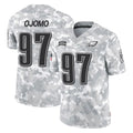 Parkc P.Eagles #97 Moro Ojomo Player Arctic Camo Salute to Service Limited Game Stitched Jerseys