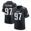 Parkc P.Eagles #97 Moro Ojomo Player Black Game Home Stitched Jerseys