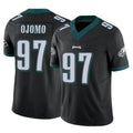 Parkc P.Eagles #97 Moro Ojomo Player Black Limited Vapor F.U.S.E. Home Game Stitched Jerseys
