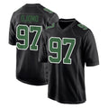 Parkc P.Eagles #97 Moro Ojomo Player Carbon Green Fashion Home Game Stitched Jerseys
