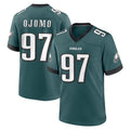 Parkc P.Eagles #97 Moro Ojomo Player Green Home Game Stitched Jerseys