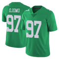 Parkc P.Eagles #97 Moro Ojomo Player Green Limited Vapor Untouchable Home Game Stitched Jerseys