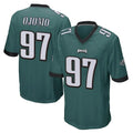 Parkc P.Eagles #97 Moro Ojomo Player Team Color Green Home Game Stitched Jerseys