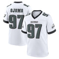 Parkc P.Eagles #97 Moro Ojomo Player White Game Home Stitched Jerseys