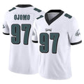 Parkc P.Eagles #97 Moro Ojomo Player White Limited Vapor F.U.S.E. Home Game Stitched Jerseys