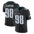 Parkc P.Eagles #98 Jalen Carter Player Black Limited Vapor Untouchable Home Game Stitched Jerseys