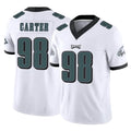 Parkc P.Eagles #98 Jalen Carter Player White Limited Vapor F.U.S.E. Home Game Stitched Jerseys