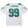 Parkc P.Eagles #99 Jerome Brown Mitchell & Ness White 1991 Authentic Throwback Retired Player Jersey Stitched Puhic