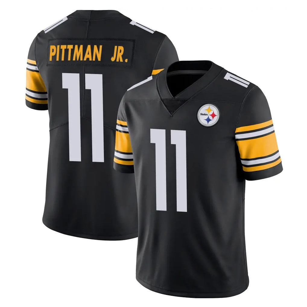 Parkc P.Steelers #11 Michael Pittman Jr. Player Black Limited Vapor Untouchable Home Game Stitched Jerseys