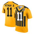 Parkc P.Steelers #11 Michael Pittman Jr. Player Gold Legend Limited 1933 Throwback Performance Home Game Stitched Jerseys