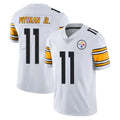 Parkc P.Steelers #11 Michael Pittman Jr. Player White Limited Vapor Untouchable Home Game Stitched Jerseys