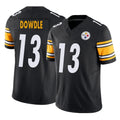 Parkc P.Steelers #13 Rico Dowdle Player Black Limited Vapor F.U.S.E. Home Game Stitched Jerseys