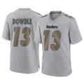 Parkc P.Steelers #13 Rico Dowdle Player Gray Atmosphere Fashion Home Game Stitched Jerseys