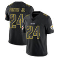Parkc P.Steelers #24 Joey Porter Jr. Player Black Impact Limited Home Game Stitched Jerseys