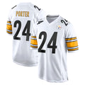 Parkc P.Steelers #24 Joey Porter Jr. Player White Home Game Stitched Jerseys