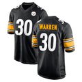Parkc P.Steelers #30 Jaylen Warren Player Black Home Game Stitched Jerseys
