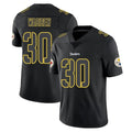 Parkc P.Steelers #30 Jaylen Warren Player Black Impact Limited Home Game Stitched Jerseys
