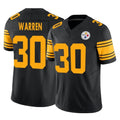 Parkc P.Steelers #30 Jaylen Warren Player Black Limited 2nd Alternate Vapor F.U.S.E. Home Game Stitched Jerseys