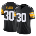 Parkc P.Steelers #30 Jaylen Warren Player Black Limited Alternate Vapor F.U.S.E. Home Game Stitched Jerseys