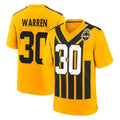 Parkc P.Steelers #30 Jaylen Warren Player Gold Limited 1933 Throwback Home Game Stitched Jerseys