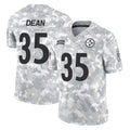Parkc P.Steelers #35 Jamel Dean Player Arctic Camo Limited Salute To Service Home Game Stitched Jerseys