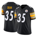 Parkc P.Steelers #35 Jamel Dean Player Black Limited Vapor F.U.S.E. Home Game Stitched Jerseys